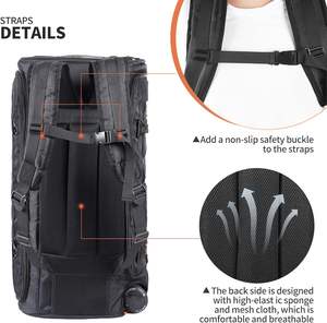 Luxury Canvas Rugged Durable <b>Speaker</b> Bag with Zipper Closure Portable Carry Case for Party Box Series - Product Image 6