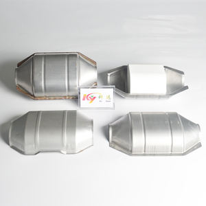Konverter katalis tiga arah Tiongkok, konverter katalis Euro 3/4/5 knalpot mobil Universal - Product Image 4