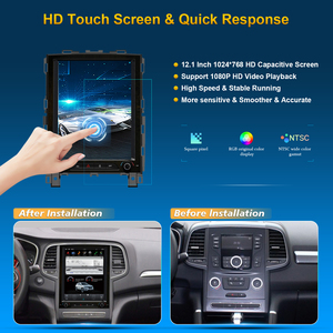 Autoradio Android pour <span class=keywords><strong>Renault</strong></span> Koleos 2016 <span class=keywords><strong>Megane</strong></span> <span class=keywords><strong>4</strong></span> 2017 Navigation GPS <span class=keywords><strong>CarPlay</strong></span> sans fil Android Auto Lecteur multimédia DSP - Product Image 2