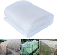 3m de large Transparent Serre en plastique Moustiquaires et Moustiquaires, agriculture Filet anti-insectes pour l'agriculture en tunnel 100gsm