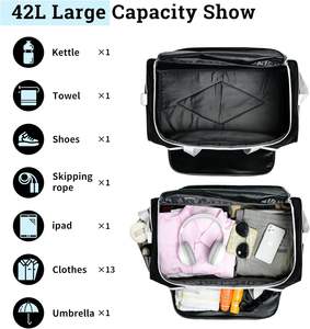 Échantillon gratuit Sac de hockey sur glace et de hockey sur gazon portable de grande capacité personnalisé Style moderne avec polyester nylon résistant à l'eau - Product Image 3