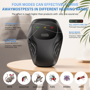 Nouvel appareil ultrasonique multifonctionnel intelligent à fréquence variable pour l'élimination des rongeurs et la lutte contre les moustiques et les insectes - Product Image 3