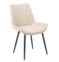 Chaise de salle à manger luxueuse moderne, chaise de salle à manger de luxe moderne, mobilier de restaurant, chaises rouges
