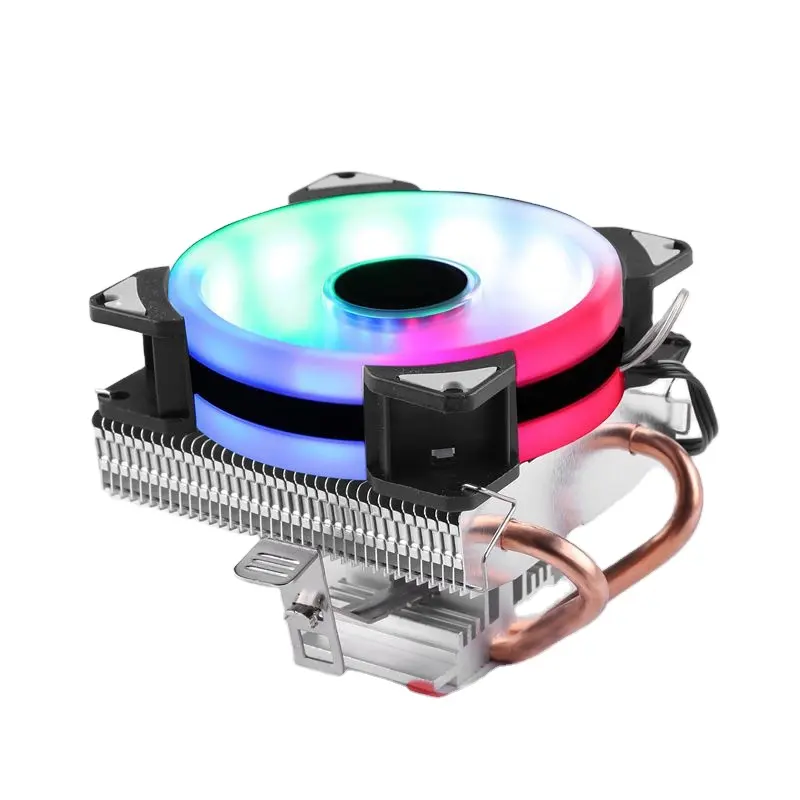 120mm ventole raffreddamento PC alluminio dissipatore a sfera Cpu Cooler Rgb Computer Case4 Pin,2Pin 3Pin 65w 95w ODM alluminio dissipatore di calore