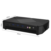 NUC Mini Pc 11e/10Th Génération Core i7-1165G7 i7-10750H Ordinateur De Bureau i5-10200H Win11/10 Linux WiFi HD DP Type-C 3x4K Affichage HTPC
