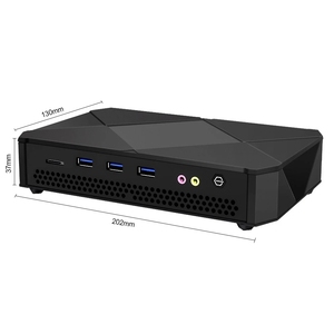 NUC Mini Pc Thứ/10Th Gen Core I7-1165G7 I7-10750H Máy Tính Để Bàn Máy Tính I5-10200H Win11/10 Linux WiFi HD DP Loại-C 3X4K Hiển Thị HTPC - Product Image 4