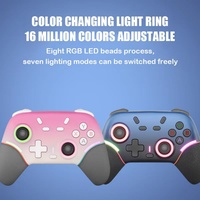 Control Inalámbrico Gamegaga X9 BT 2.4GHz para PC/iOS/Android, Joystick para Teléfono Móvil, Luz RGB, Batería de 800mAh, 7-8 Horas de Duración