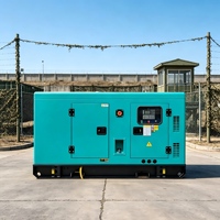 Générateur diesel silencieux Weichai 200 kW avec capot anti-intempéries, triphasé 50 Hz 60 Hz