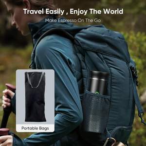 Cafetera Espresso Portátil Autocalentable de 20 Bares, Cafetera 3 en 1 para Cápsulas, Café Molido, USB C, Cafetera Espresso de Viaje - Product Image 5