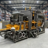 Machine de fabrication de blocs emboîtables QT8-15, machine à briques en cendres volantes, écologique, grande capacité, à pression hydraulique, avec pompe à moteur automatique