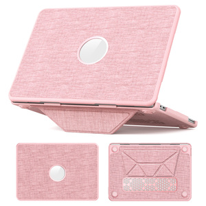 เคสแบบพับได้สำหรับ Macbook <span class=keywords><strong>Air</strong></span> 13 A2337 <span class=keywords><strong>M1</strong></span>เนื้อผ้า A1932 A2179 TPU ฝาครอบป้องกันแป้นพิมพ์ PC - Product Image 2