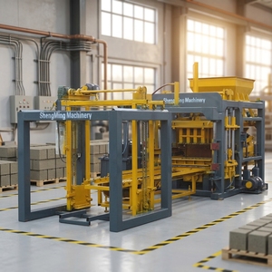 bibo Scalable QT4-15s Concrete <b>Block</b> Machine Fully Automatic for Expanding Brick Manufacturers - Product Image 1