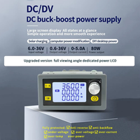 Convertisseur Buck-Boost CNC DC, régulateur de tension et de courant réglable, module d'alimentation abaisseur de tension constant 6-36V 80W 5V12V24V