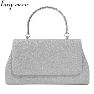 Winter Style Fashion Ladies Simple Velvet Handbag Cosmetic Purse Bride Wedding Clutch Evening Bag FE307