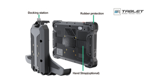 1000nit बीहड़ गोली 10 इंच IP67 गोली पीसी वाहन गोली भारी उद्योग प्रदर्शन 4G जीपीएस ट्रैकिंग वाईफ़ाई में बनाया j1939 एनएफसी - Product Image 4