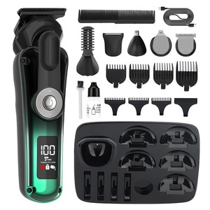 Tondeuse à cheveux 6 en 1 professionnelle rechargeable <span class=keywords><strong>pour</strong></span> hommes, tondeuse à cheveux <span class=keywords><strong>pour</strong></span> la maison, <span class=keywords><strong>coupe</strong></span> de cheveux <span class=keywords><strong>pour</strong></span> le visage, la barbe, le corps, le <span class=keywords><strong>nez</strong></span>, les <span class=keywords><strong>oreilles</strong></span> - Product Image 5