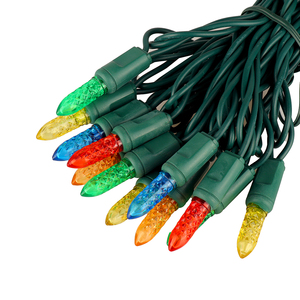 UL sertifikalı IP65 Mini M5 LED noel ışıkları için yeşil tel ve çoklu renkler ile su geçirmez açık ticari sınıf - Product Image 3