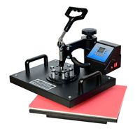 Máquina de Prensa de Calor Multifunción 5 en 1, Impresora Digital de Transferencia por Sublimación para Camisetas, Tazas, Gorras, Platos y Botellas