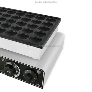 Machine à crêpes électrique antiadhésive 50 trous pour crêpes, muffins, gaufrier, mini machine à crêpes à soufflé commerciale - Product Image 4