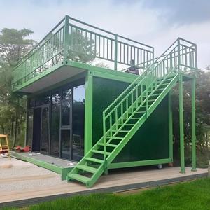 Conteneur à plusieurs niveaux Bâtiments préfabriqués-Logements modulaires équipés d'escaliers à montage rapide - Product Image 4