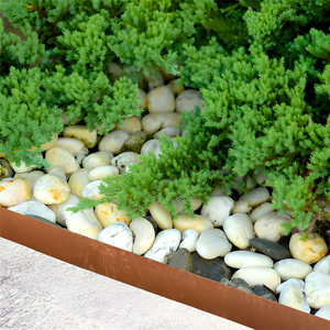 Paquete de 6 bordes de jardín dentados de 8 pulgadas, resistentes a la intemperie, de metal rústico, resistentes a la corrosión, para macizos de flores y paisajismo - Product Image 4