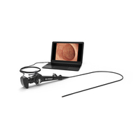 Vente flash : Endoscope vétérinaire portable TK-VETKIT pour diagnostics d'animaux de compagnie, instrument médical flexible vidéo