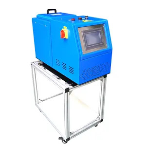 Automatische Schmelz klebe maschine PET PP usw. Kunststoff Shenzhen für PVC-Gehäuse Servo Holz beutel Motor