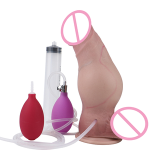 SXXY eiaculazione gonfiabile Dildo anale Plug per donne uomini realistici giocattoli sessuali in Silicone per la prostata vaginale gioco giocattoli sessuali all'ingrosso - Product Image 4