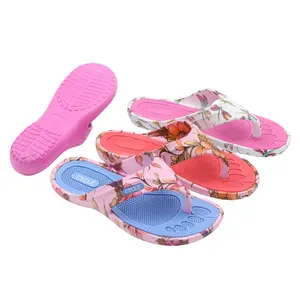Customized Women Sandals Printing Cheap Wholesale Flip Flops Ladies Thong Sandals