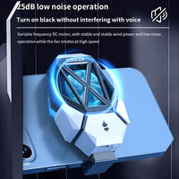 Ventilateur de refroidissement pour téléphone portable avec clip dorsal, batterie rechargeable longue durée, radiateur pour tous types de téléphones mobiles