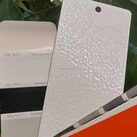 Échantillon disponible Revêtements de poudre de surface de style peau d'orange Peintures en poudre électrostatiques anti-rides Peinture de revêtement en poudre à motif