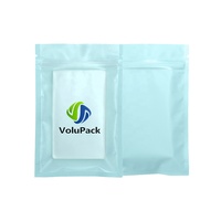 Sacs imprimés personnalisés refermables à fermeture éclair, sacs plats en Mylar pour présentation, sacs en plastique Mylar à face transparente, sacs refermables à fermeture éclair, sachets rétractables
