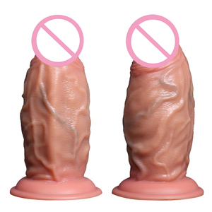 Dildo en silicone sans testicules, pénis artificiel pour femmes, dispositif de plaisir personnel, pénis en silicone souple, produits pour adultes en gros - Product Image 1