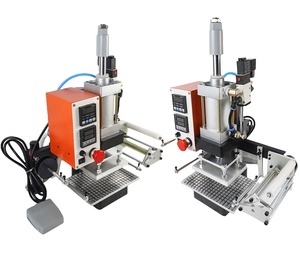 Hot Foil Stamping Machine with <b>Paper</b> Collection Pneumatic Machine Leather Plastic PVC Logo Embossing Press Equipment - Product Image 4