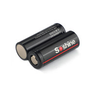 18500 Baterai Isi Ulang, 3.7V 1500MAh Li-ion - 2 Hitungan (Pak 1)