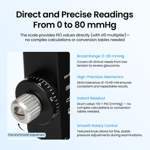 Asit <b>Optics</b> Ophthalmologic Examination Ophthalmic <b>Instruments</b> GT-600 Tonometry Goldman ApplanationTonometer - Product Image 6