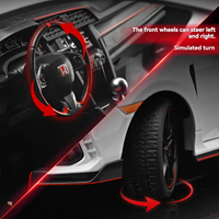 Modèle de voiture en métal alliage 1:18 Civic Type R 2020 - Jouet pour enfants avec portes ouvrables