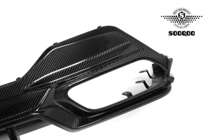 Diffusore Posteriore in Fibra di Carbonio Prepreg SOOQOO per <span class=keywords><strong>BMW</strong></span> <span class=keywords><strong>Serie</strong></span> <span class=keywords><strong>8</strong></span> G14 Coupé G15 Cabriolet 2020+ - Product Image 6