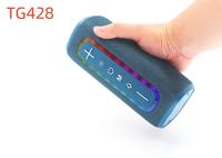 Alta calidad TG428 TG buena venta 10W inalámbrico RGB Bluetooth USB Mini REPRODUCTOR DE Audio de Karaoke portátil caja de batería impermeable