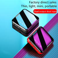 Meilleur chargeur portable compact, Powerbank mince, 5000 mAh, 10000 mAh, mini chargeur de téléphone portable, logo personnalisé, Power Bank 20000 mAh