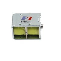 Solénoïde bistable à maintien DC 6V 12V pour serrure de porte, mini solénoïde à aimant permanent, solénoïde push-pull, course de 12 mm