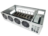 Tout nouveau boîtier GPU pour 8 cartes 12 cartes, boîtier de serveur d'ordinateur avec ventilateur de carte mère
