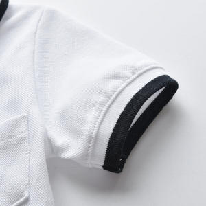 Uniforme Escolar para Recién Nacidos, Ropa para Niños Pequeños, Conjuntos de Camisas y Pantalones Blancos de Algodón para Niños al por Mayor - Product Image 4