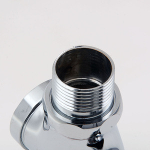 Vanne de chasse d'eau Crane Crown 1 pouce, quatre voies, à double chasse avec temporisation, murale, en cuivre - Product Image 3