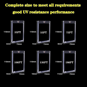 Estuche Magnético para Tarjetas Coleccionables con Protección UV, Disponible en Varios Tamaños, Cierre Magnético, Visibilidad Ultra Clara, a Prueba de Polvo, Grado Coleccionista - Product Image 3