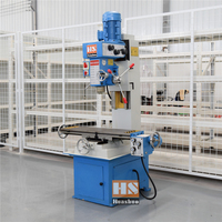 Machine de perçage et de fraisage verticale légère ZX50C MT4 avec broche, fonctions de perçage, fraisage, alésage et taraudage personnalisables, 380V