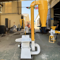 Nouvelle machine à broyer le maïs et le soja en acier inoxydable, moulin à marteaux, capacité de 1 tonne/h, haute productivité