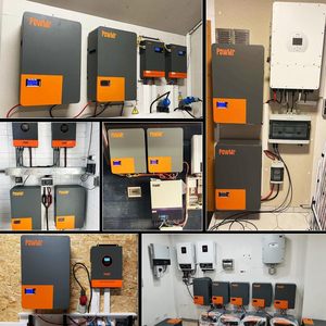 Powmr treo tường LiFePO4 Pin 100Ah 200AH 51.2V pin năng lượng mặt trời 5kwh 10kwh năng lượng lưu trữ pin - Product Image 6