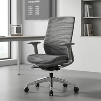 Tissu en maille respirante 3D extensible 100% polyester, maille tricotée respirante pour revêtement de chaise de bureau et de jeu