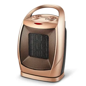 Portable Electric Space Heater with Thermostat / 1500W / 750W Safe and Quiet Ceramic Heater Fan